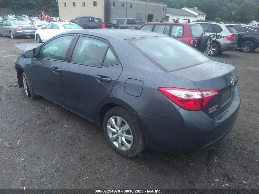 2016 TOYOTA COROLLA L/LE/LE PLS/PRM/S/S PLS - 2T1BURHE0GC544306