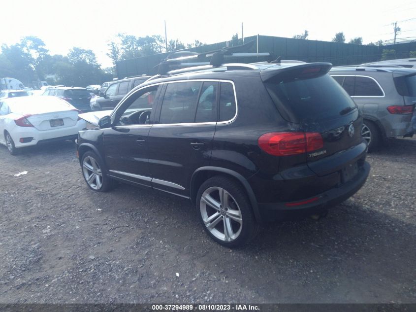 2014 VOLKSWAGEN TIGUAN R-LINE - WVGBV3AX6EW006733