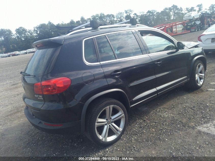 2014 VOLKSWAGEN TIGUAN R-LINE - WVGBV3AX6EW006733