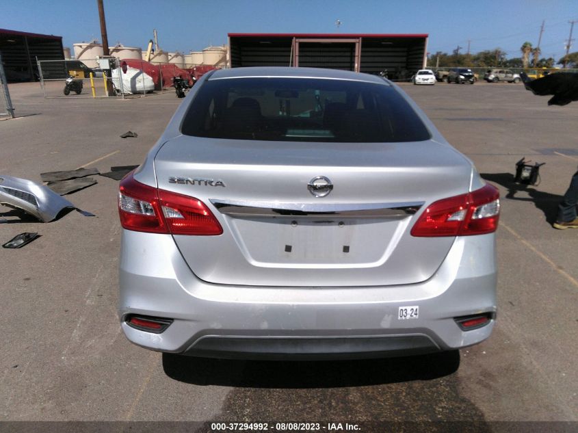 2016 NISSAN SENTRA SR/SL/S/SV/FE+ S - 3N1AB7AP7GY285222