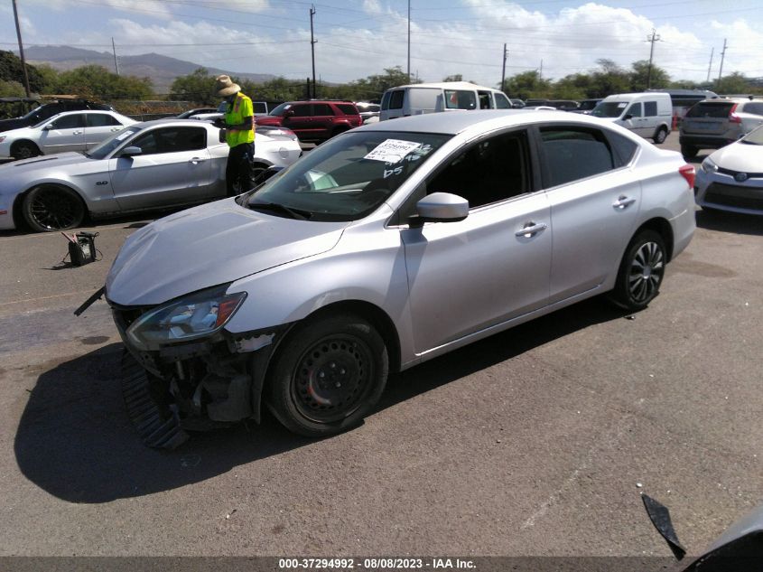 2016 NISSAN SENTRA SR/SL/S/SV/FE+ S - 3N1AB7AP7GY285222