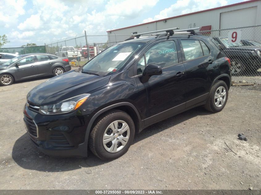 2017 CHEVROLET TRAX LS - 3GNCJKSB4HL288292