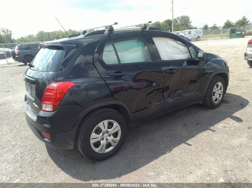 2017 CHEVROLET TRAX LS - 3GNCJKSB4HL288292