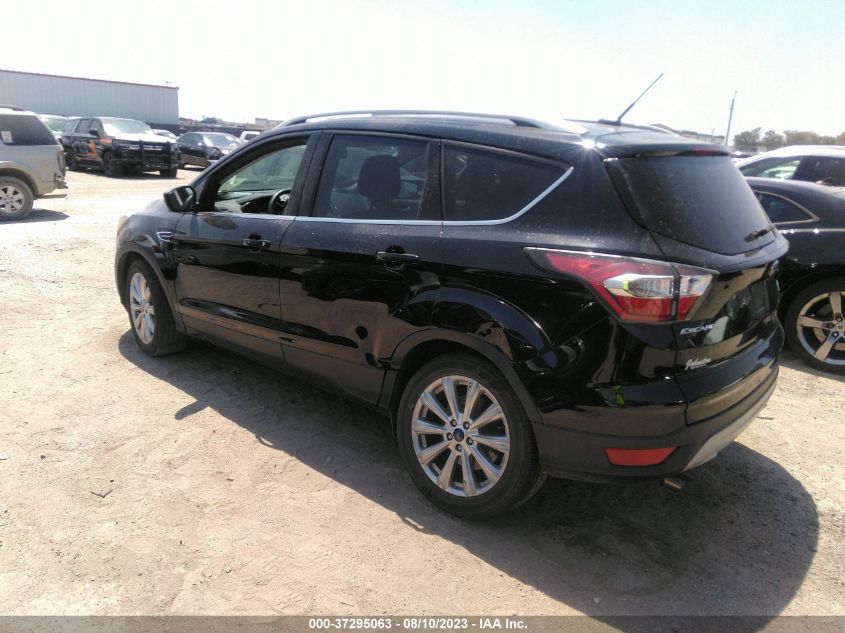 2017 FORD ESCAPE TITANIUM - 1FMCU0JD2HUB40862