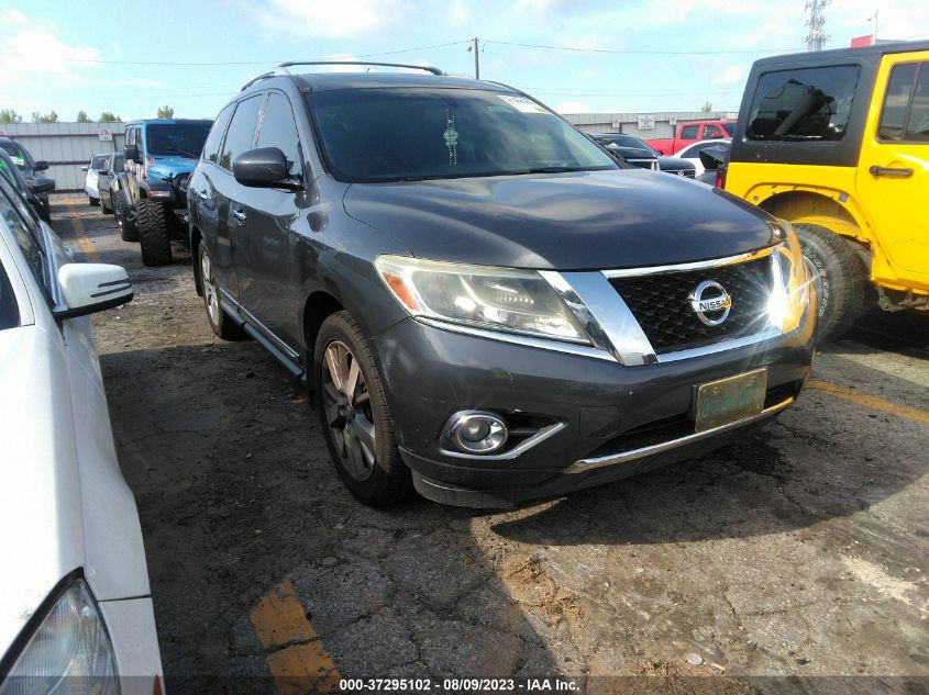 2013 NISSAN PATHFINDER S/SV/SL/PLATINUM - 5N1AR2MN0DC617233