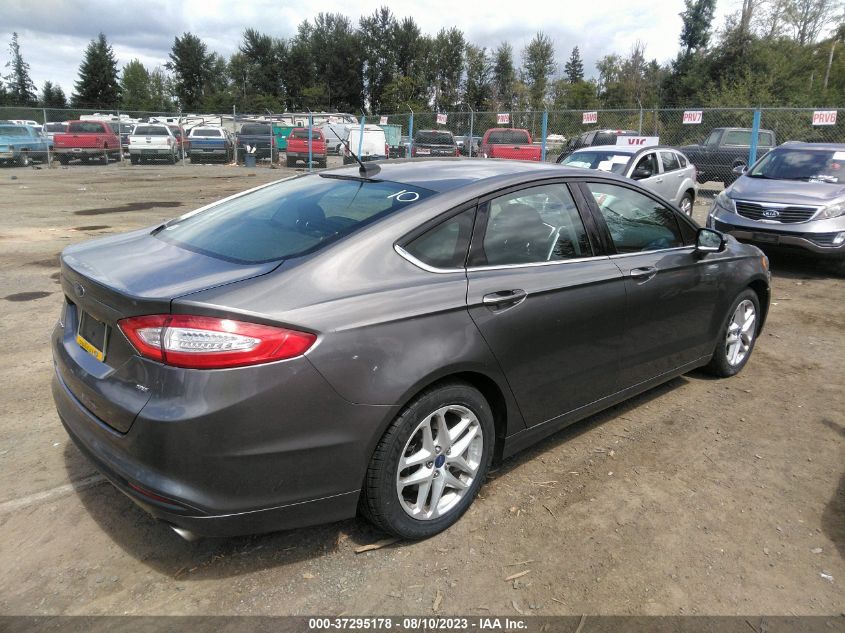 2014 FORD FUSION SE - 3FA6P0H75ER127797