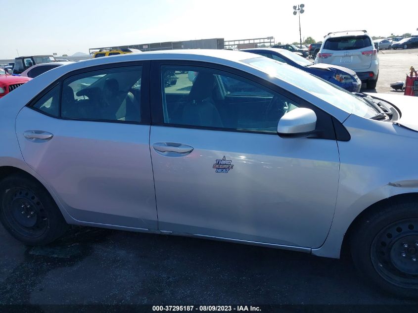 2019 TOYOTA COROLLA L/LE/SE/XLE/XSE - 2T1BURHE8KC147905