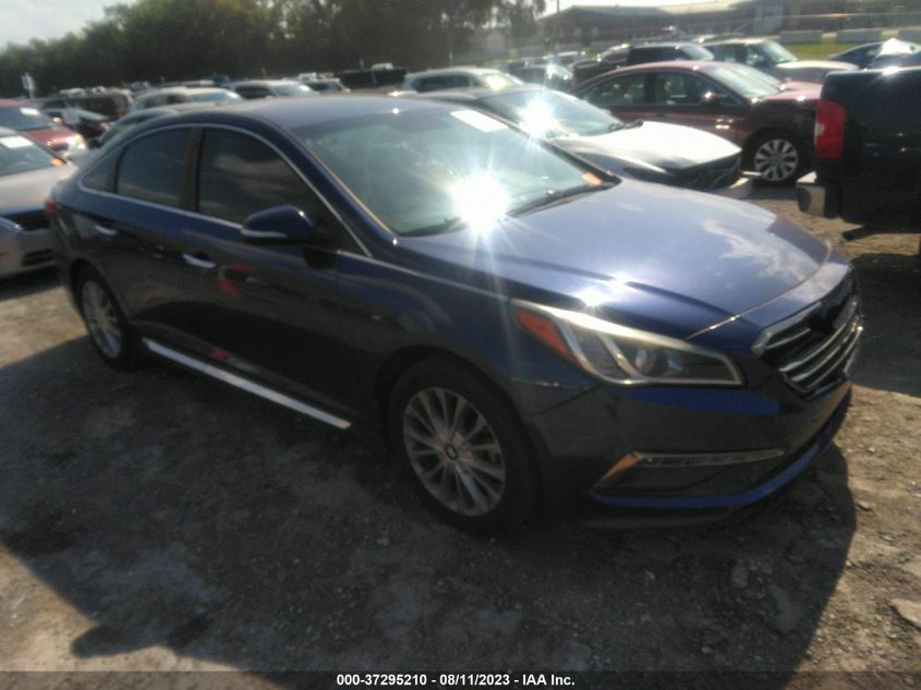 2015 HYUNDAI SONATA 2.4L LIMITED - 5NPE34AF7FH124883