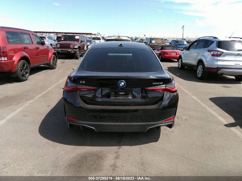 2023 BMW I4 EDRIVE40 WBY73AW01PFN97667