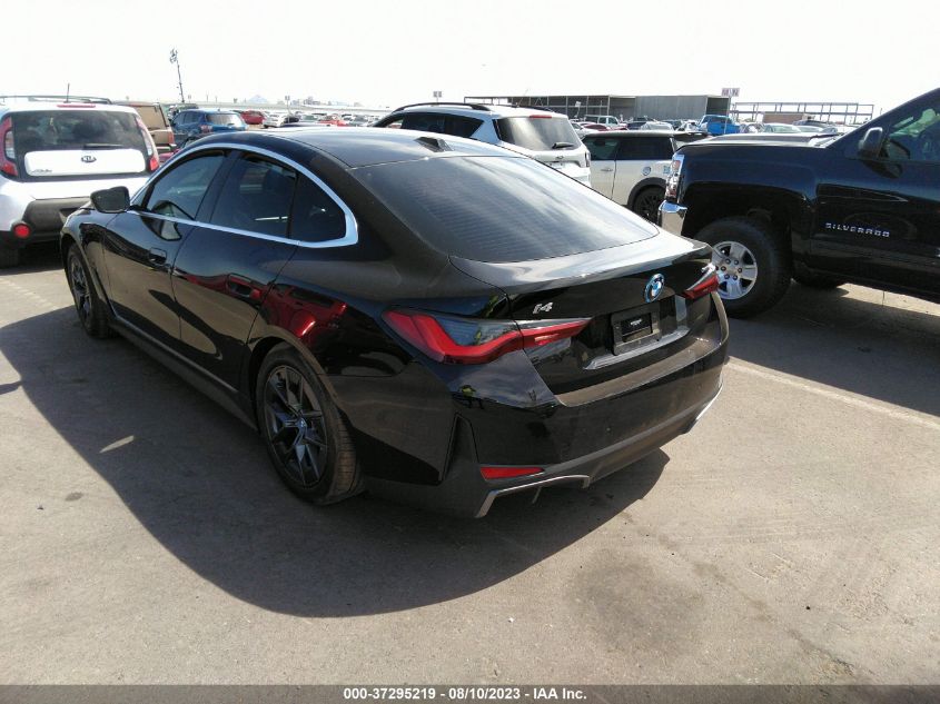 2023 BMW I4 EDRIVE40 WBY73AW01PFN97667