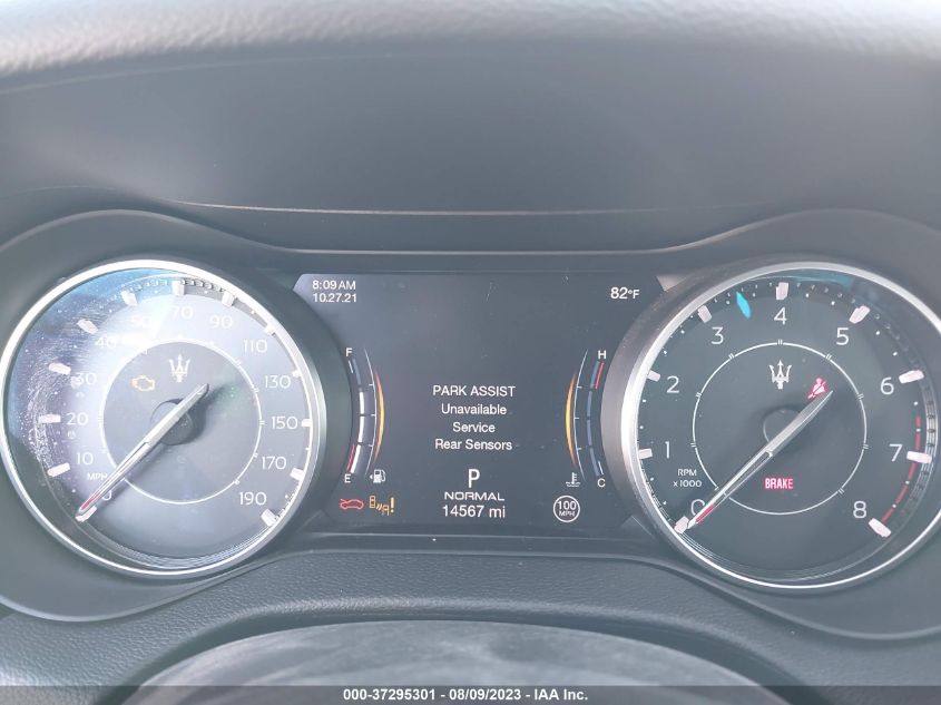 VIN ZAM57XSA4M1362778 2021 MASERATI GHIBLI