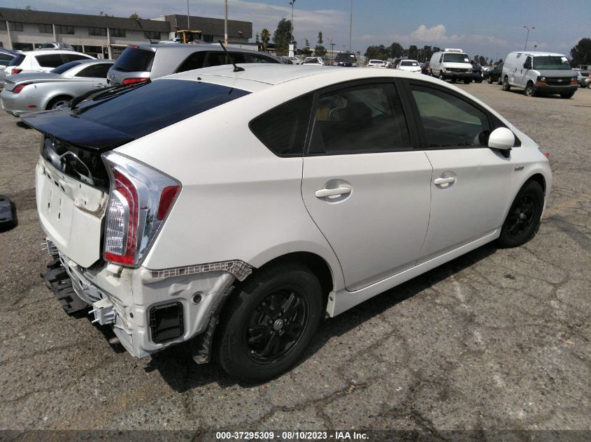 2015 TOYOTA PRIUS FOUR - JTDKN3DUXF0476810