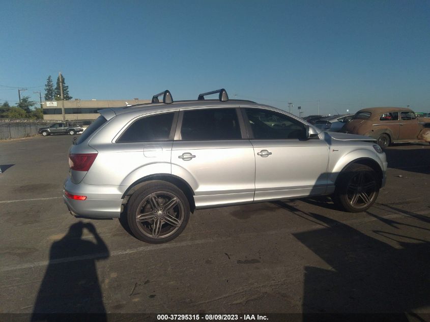 2015 AUDI Q7 3.0T S LINE PRESTIGE - WA1DGAFE9FD032317