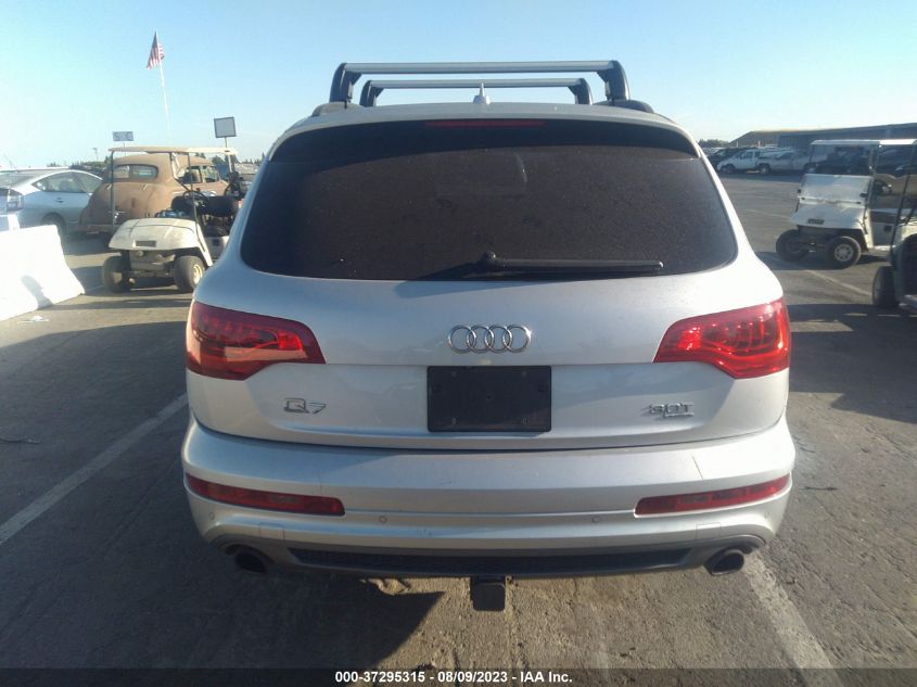 2015 AUDI Q7 3.0T S LINE PRESTIGE - WA1DGAFE9FD032317