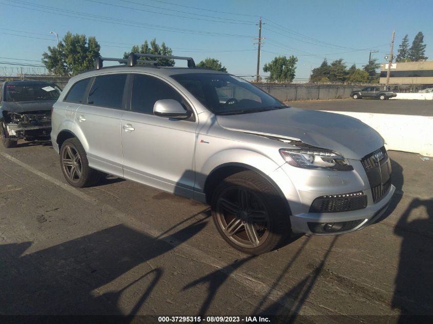 2015 AUDI Q7 3.0T S LINE PRESTIGE - WA1DGAFE9FD032317