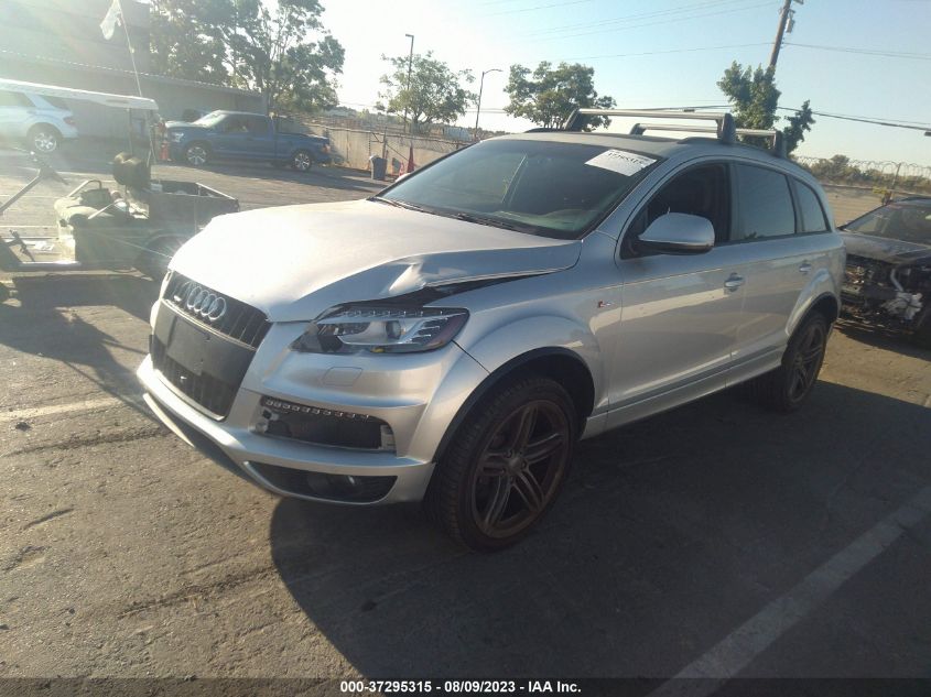 2015 AUDI Q7 3.0T S LINE PRESTIGE - WA1DGAFE9FD032317