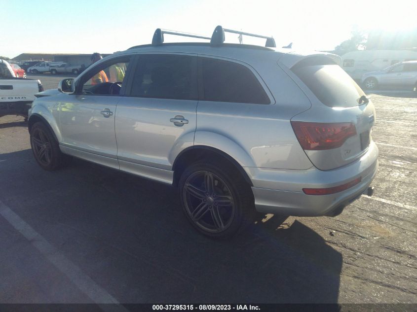 2015 AUDI Q7 3.0T S LINE PRESTIGE - WA1DGAFE9FD032317
