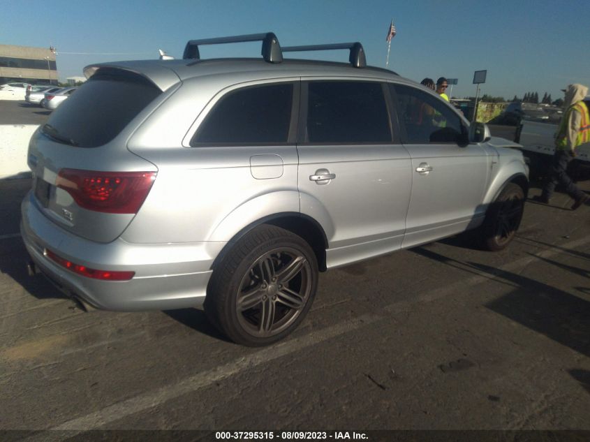 2015 AUDI Q7 3.0T S LINE PRESTIGE - WA1DGAFE9FD032317