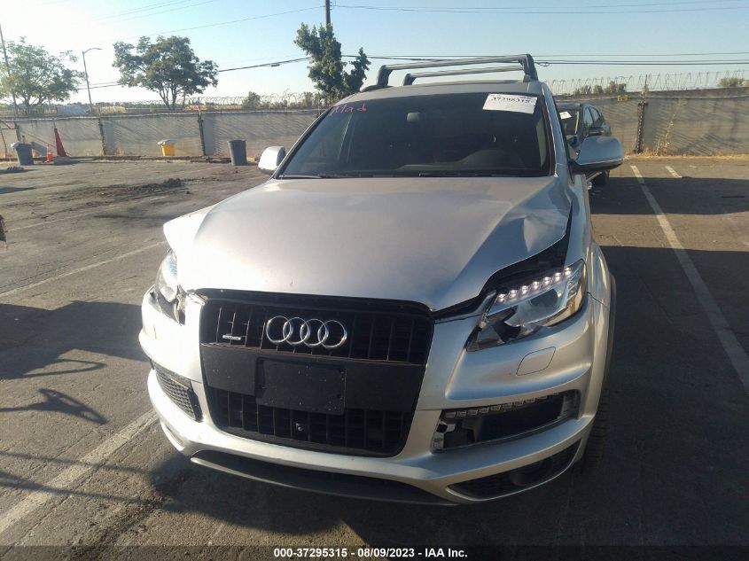 2015 AUDI Q7 3.0T S LINE PRESTIGE - WA1DGAFE9FD032317