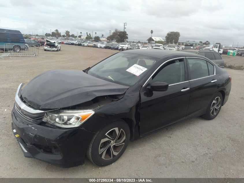 2017 HONDA ACCORD SEDAN LX - 1HGCR2F37HA040471