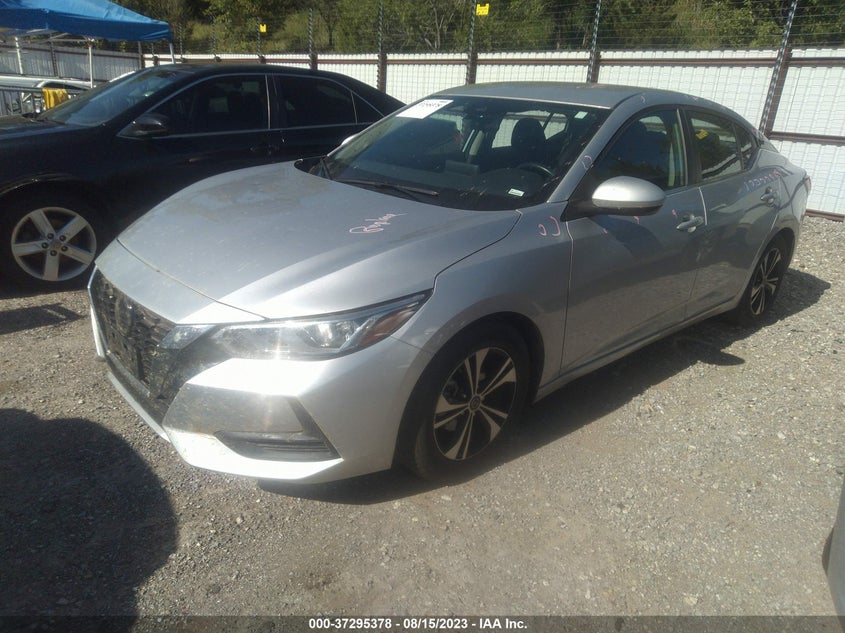 VIN 3N1AB8CV7MY286707 2021 NISSAN SENTRA SV