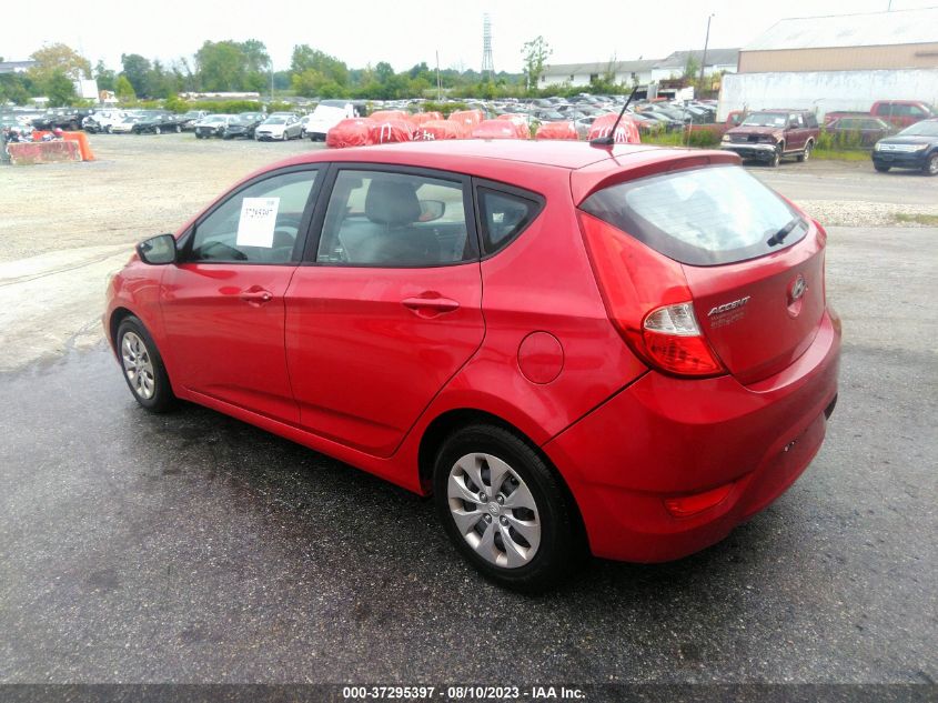 2015 HYUNDAI ACCENT GS - KMHCT5AE1FU198807