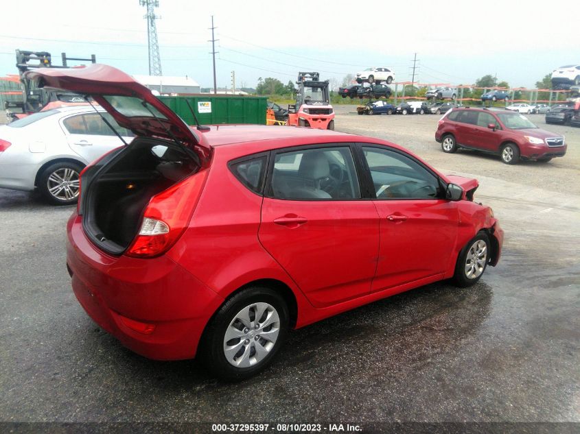 2015 HYUNDAI ACCENT GS - KMHCT5AE1FU198807
