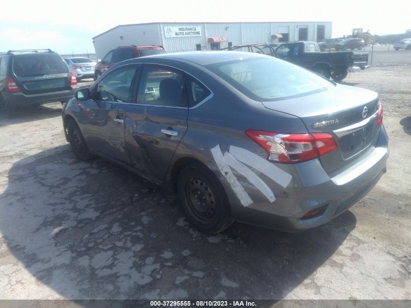 2018 NISSAN SENTRA S - 3N1AB7AP3JY293549