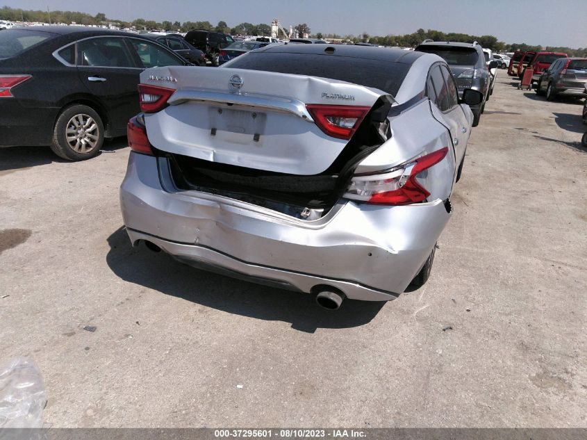 2016 NISSAN MAXIMA 3.5 PLATINUM - 1N4AA6AP1GC399287
