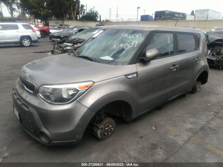 2016 KIA SOUL BASE - KNDJN2A25G7374008