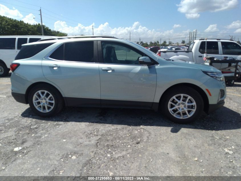 2022 CHEVROLET EQUINOX LT - 2GNAXKEV8N6135202