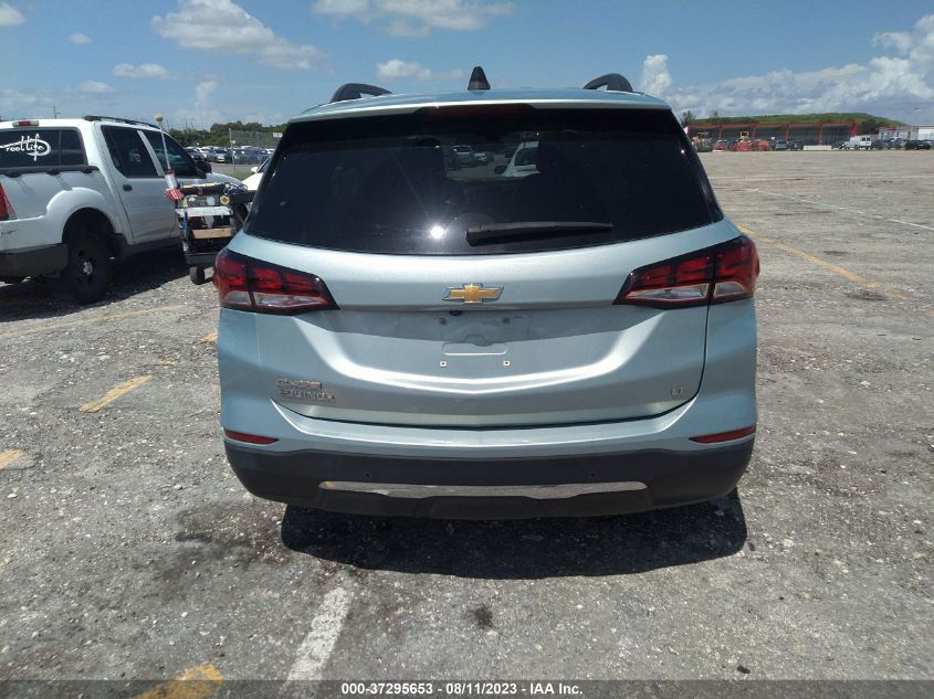 2022 CHEVROLET EQUINOX LT - 2GNAXKEV8N6135202