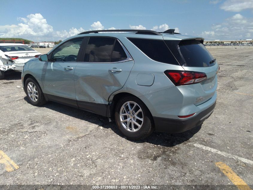2022 CHEVROLET EQUINOX LT - 2GNAXKEV8N6135202
