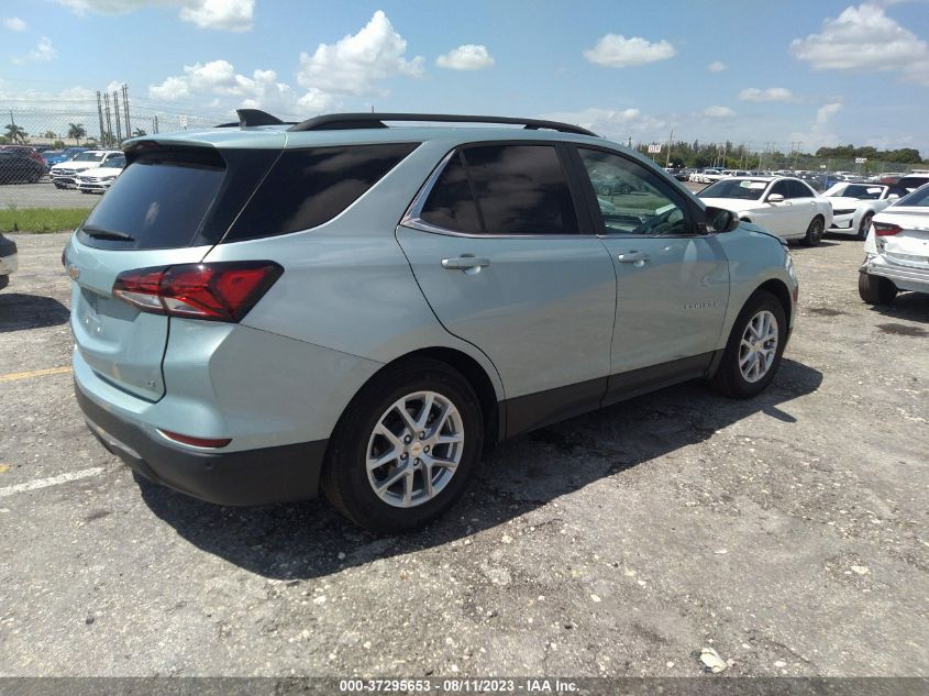 2022 CHEVROLET EQUINOX LT - 2GNAXKEV8N6135202