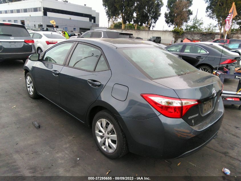 2016 TOYOTA COROLLA L/LE/S/S PLUS/LE PLUS - 2T1BURHE0GC698482