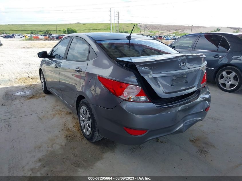 2016 HYUNDAI ACCENT SE - KMHCT4AE0GU163008
