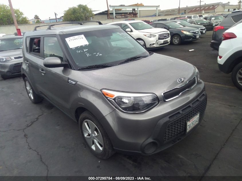 2015 KIA SOUL BASE - KNDJN2A25F7189231