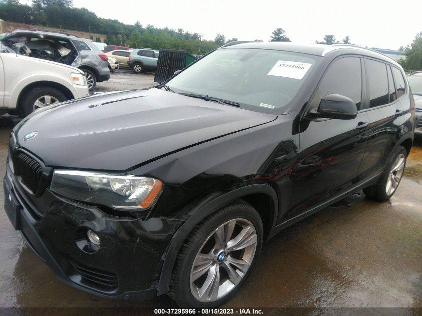 2016 BMW X3 XDRIVE28I - 5UXWX9C58G0D73395