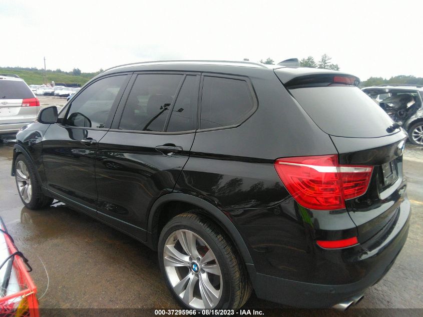 2016 BMW X3 XDRIVE28I - 5UXWX9C58G0D73395