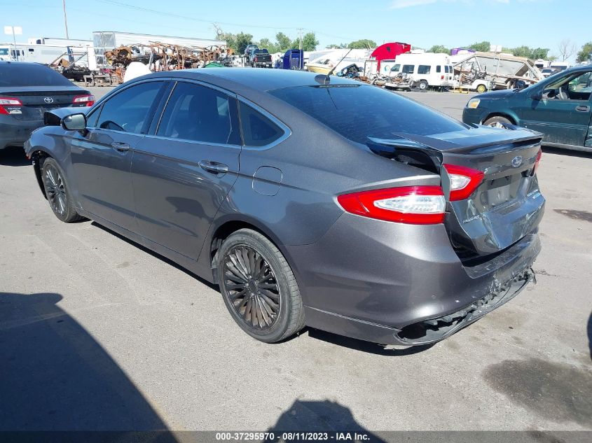 2014 FORD FUSION TITANIUM - 3FA6P0K90ER129659