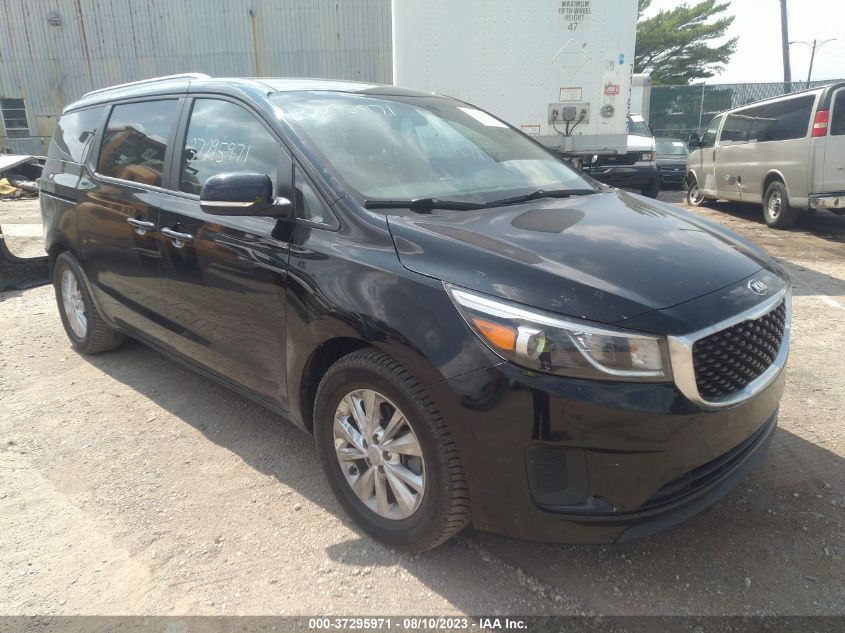 2017 KIA SEDONA LX - KNDMB5C16H6336242