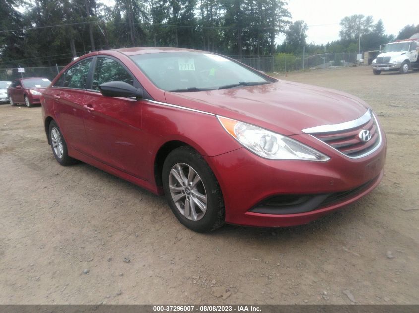 2014 HYUNDAI SONATA GLS - 5NPEB4AC0EH936601