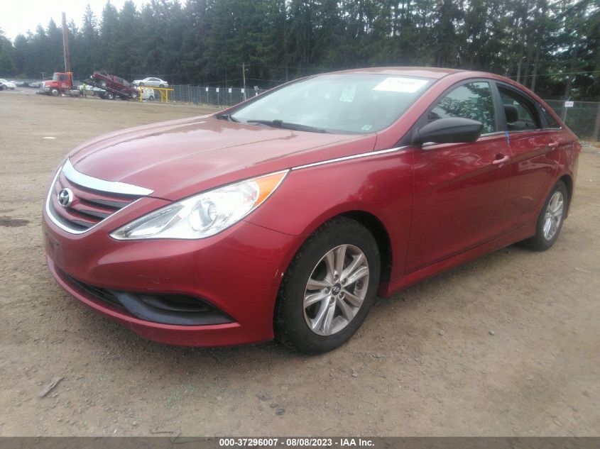 2014 HYUNDAI SONATA GLS - 5NPEB4AC0EH936601