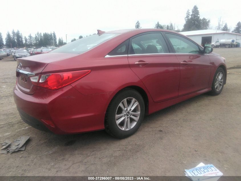 2014 HYUNDAI SONATA GLS - 5NPEB4AC0EH936601