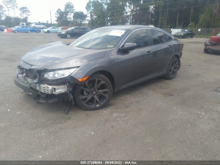 VIN 19XFC2F82LE017100 2020 HONDA CIVIC SEDAN SPORT