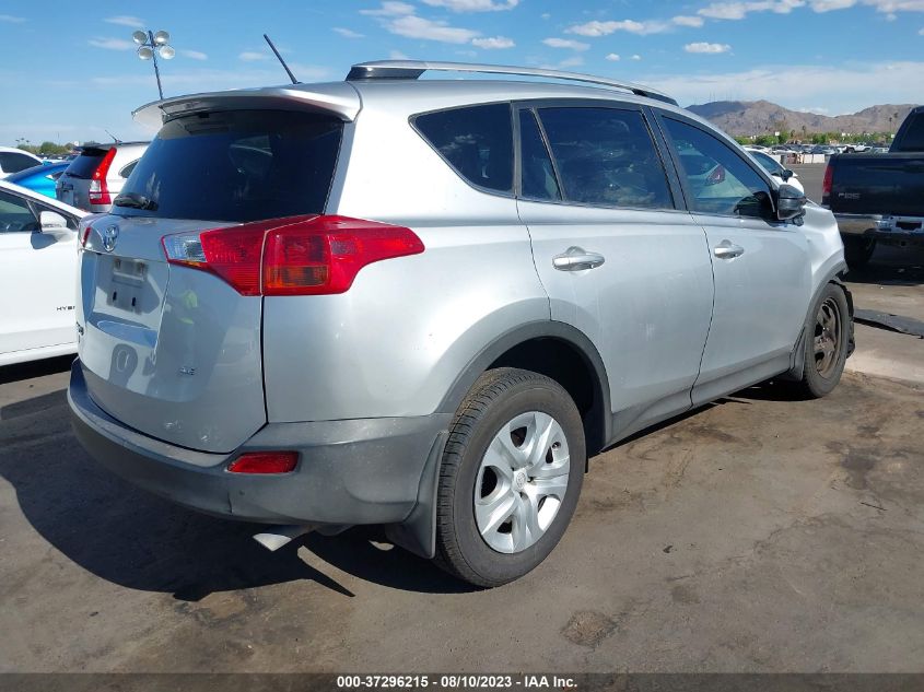 2014 TOYOTA RAV4 LE - JTMZFREV5EJ014041