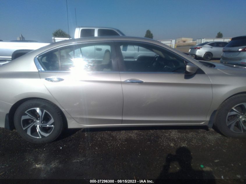 2016 HONDA ACCORD SEDAN LX - 1HGCR2F39GA126993