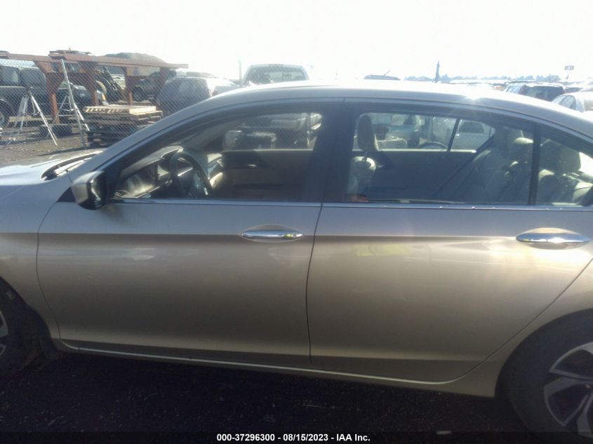 2016 HONDA ACCORD SEDAN LX - 1HGCR2F39GA126993
