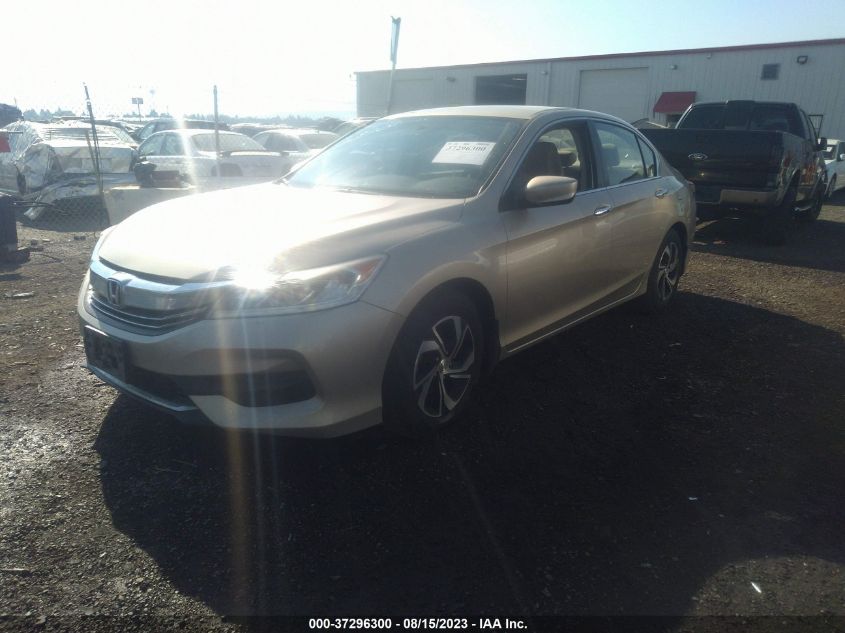 2016 HONDA ACCORD SEDAN LX - 1HGCR2F39GA126993