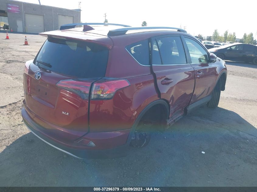 2018 TOYOTA RAV4 XLE/ADVENTURE - JTMWFREVXJD110436